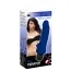 Вібратор Vibra Lotus Silicone Classics Big Vibrator, синій - Фото №7