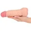 Мастурбатор-насадка Nature Skin 2in1 Extension+Masturbator, телесный - Фото №5