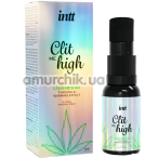 Сыворотка для клитора с согревающим эффектом и эффектом вибрации Intt Clit Me High Caabis Oil, 15 мл - Фото №1