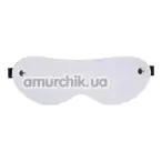 Маска на очі sLash Soft Blindfold, біла - Фото №1