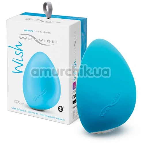 Кліторальний вібратор We-Vibe Wish (ві вайб віш блакитний)