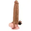 Насадка - подовжувач пеніса з вібрацією Lovetoy Pleasure X-Tender Series LV1064, коричневая - Фото №2