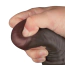 Фаллоимитатор Dual-Layered Silicone Nature Cock LV411312, коричневый - Фото №6