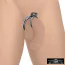 Эрекционное кольцо Master Series Locked Cock Locking Cock & Ball Ring, серебряное - Фото №8
