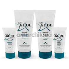 Набір з 4 лубрикантів Just Glide Premium Set - Фото №1