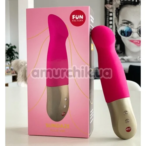 Вибратор-пульсатор Fun Factory Sundaze Pulse Vibe, розовый