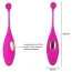 Виброяйцо Remote Control Vibrating Egg PL-APP886, розовое - Фото №5