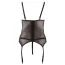 Комплект Cottelli Collection Lingerie 2630990 черный: корсаж + трусики-стринги - Фото №3