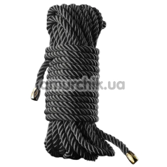 Веревка Lockink Sevanda Bondage Rope 8 Meter, черная - Фото №1