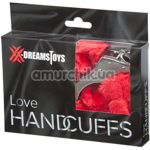 Наручники XXdreamSToys Liebes-Handschellen, червоні