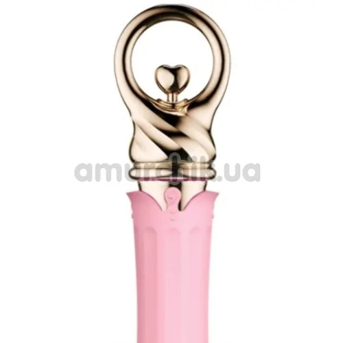 Універсальний вібромасажер з підігрівом Zalo Confidence Pre-Heating Wand Massager, рожевий
