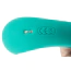 Вибратор 3 in 1 Clitoral Sucker Vibrator, зеленый - Фото №7