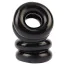 Ерекційне кільце GK Power Dual Chubby Support Ring, чорне - Фото №2