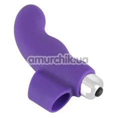 Напальчник Sweet Smile Finger Vibrator, фіолетовий - Фото №1