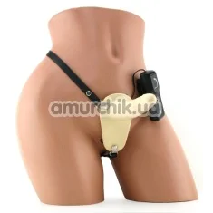 Страпон с вибрацией Penetrix Strap-on, телесный - Фото №1