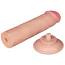 Фаллоимитатор Sliding-Skin Dual Layer Dong 8 без мошонки, телесный - Фото №4