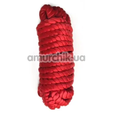 Веревка для бондажа DS Fetish 5 M Nylon, красная - Фото №1