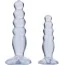 Набор анальных пробок Crystal Jellies Anal Delight Trainer Kit, прозрачный - Фото №1