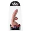 Фаллоимитатор King Cock Plus Dual Density With Balls, 25.4 см телесный - Фото №12