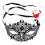 Маска DS Fetish Eye Mask Metal 401047, черная - Фото №2
