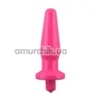 Анальная пробка с вибрацией Popo Pleasure 731315, розовая - Фото №1