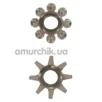 Набор эрекционных колец Power Stretchy Rings, 2 шт черный - Фото №1