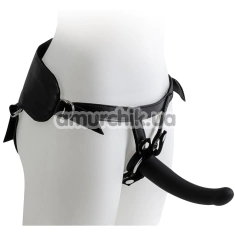 Страпон Virgite Erotic Things Universal Harness L She Has The Power,, чорний - Фото №1