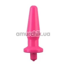 Анальна пробка з вібрацією Popo Pleasure 731315, рожева - Фото №1
