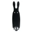 Кліторальний вібратор Adrien Lastic Pocket Vibe Rabbit, чорний - Фото №1