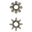 Набір ерекційних кілець Power Stretchy Rings, 2 шт чорний - Фото №1