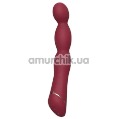 Вибратор для точки G Lust Ripple Lapper, бордовый - Фото №1