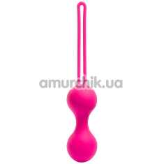 Вагинальные шарики Silicone Kegel Trainer Balls, розовые - Фото №1