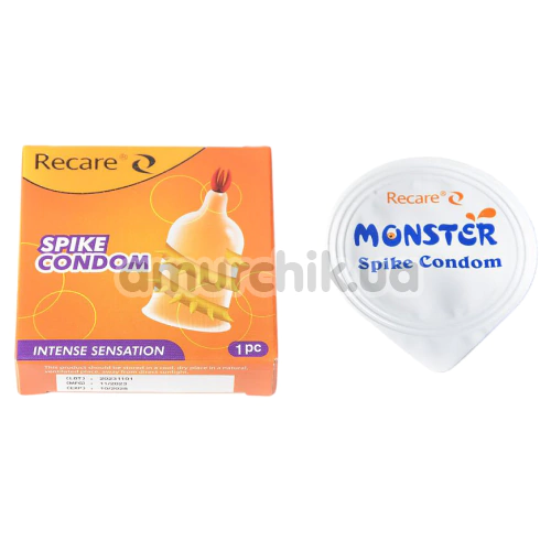 Recare Spike Intense Sensation Yellow, 1 шт