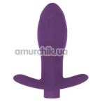 Анальна пробка з вібрацією Mai Attraction Pleasure Toys №87, фіолетова - Фото №1