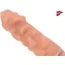 Насадка на пенис Kokos Extreme Sleeve ES.011 М, телесная - Фото №5