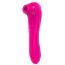 Симулятор орального секса для женщин с вибрацией Boss Series Rechargeable Sucking Massager, розовый - Фото №1