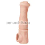 Насадка на пеніс Kokos Cock Sleeve CS 012-L, тілесна - Фото №1