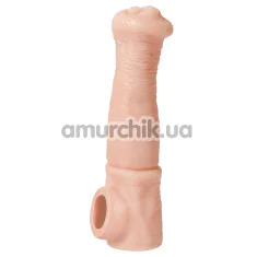 Насадка на пеніс Kokos Cock Sleeve CS 012-L, тілесна - Фото №1