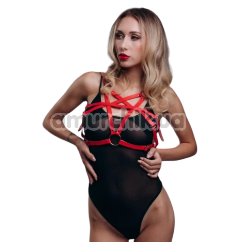 Портупея Love Style А5, красная