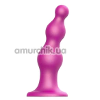 Фаллоимитатор Strap-On-Me Dildo Plug Beads XL, розовый - Фото №1