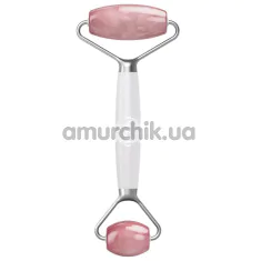 Роликовий масажер Geske Rose Quartz Face & Body Roller 5 in 1, білий - Фото №1