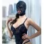 Маска Scandal Lace Hood, черная - Фото №11