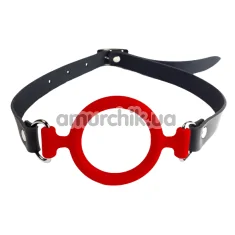 Кляп Art of Sex Gag Ring Silicone, червоний - Фото №1