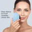 Ультразвуковая щетка для лица Geske Sonic Facial Brush 5 in 1, голубая - Фото №15