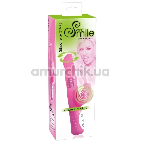 Вибратор Smile Fancy Pearl, розовый