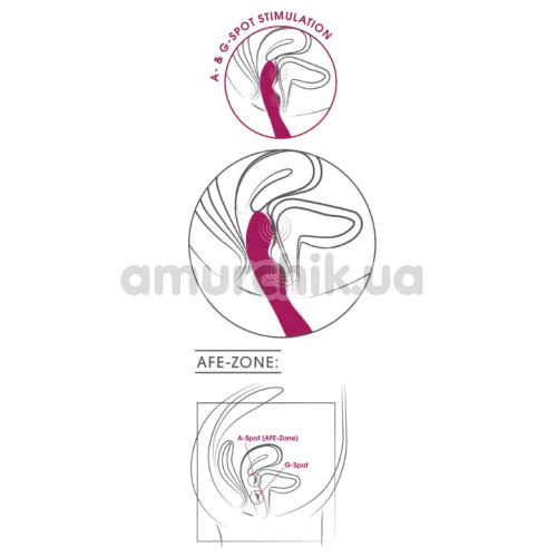 Вибратор для точки G Sweet Smile A & G-Spot Vibrator, фиолетовый