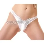 Трусики-стринги Cottelli Collection Lingerie 2321653, белые - Фото №1