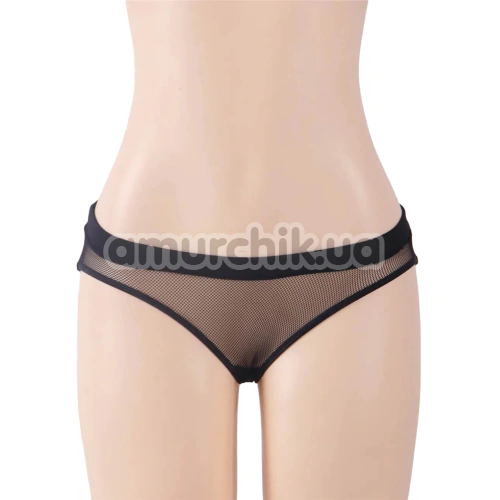 Трусики Star Night Netted Open Back Hipster Panty, чорні