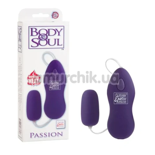 Виброяйцо Body & Soul Passion, фиолетовое