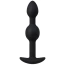 Анальна пробка Alume Silicone Two Ball Plug L, чорна